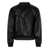 Meisjes Fake Leather Jacket van Indian Blue Jeans in de kleur Black in maat 176.