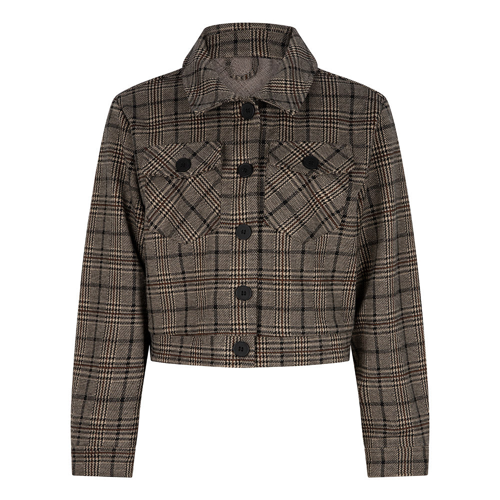 Indian Blue Jeans Shirt Jacket Check
