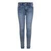 Meisjes Blue Lois High Waist Skinny Fit van Indian Blue Jeans in de kleur Used Medium Denim in maat 176.