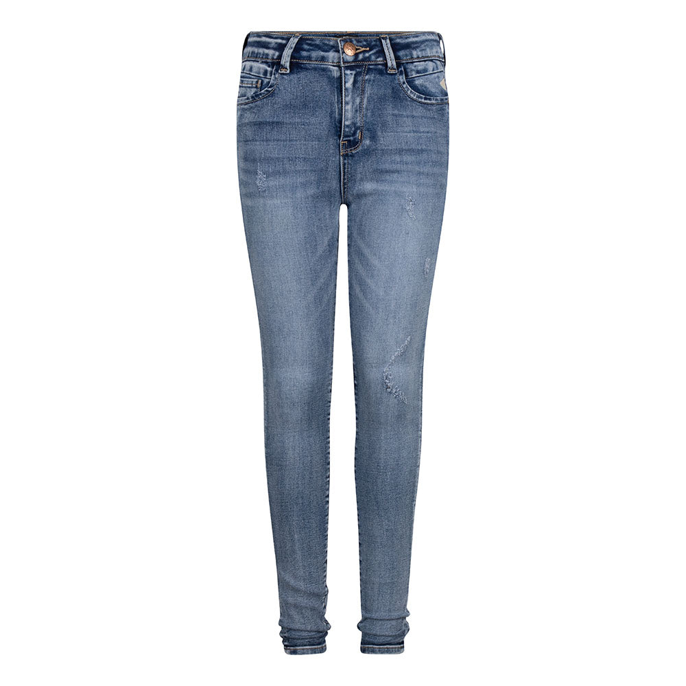 Indian Blue Jeans Blue Lois High Waist Skinny Fit
