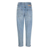 Meisjes Blue Lucy Mom Fit van Indian Blue Jeans in de kleur Medium Denim in maat 176.
