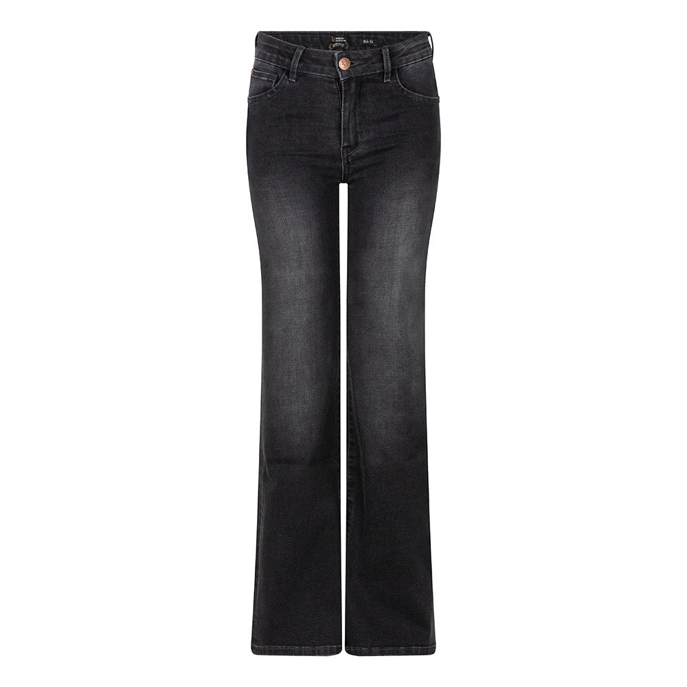 Indian Blue Jeans Grey Joy Wide Fit