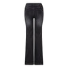 Meisjes Grey Joy Wide Fit van Indian Blue Jeans in de kleur Dark Grey Denim in maat 176.