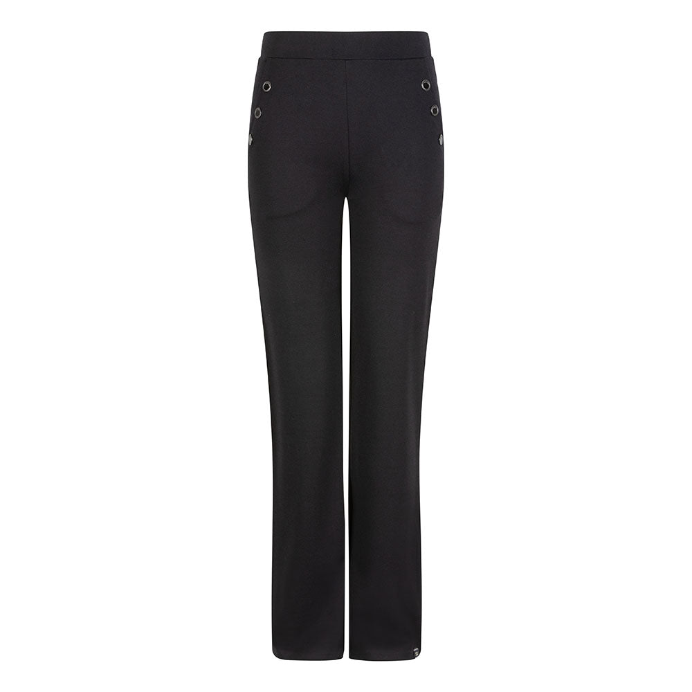Indian Blue Jeans Wide Pants Buttons