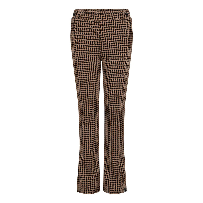 Indian Blue Jeans Check Flare Pants