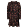 Meisjes Paisley Dress van Indian Blue Jeans in de kleur Black in maat 176.