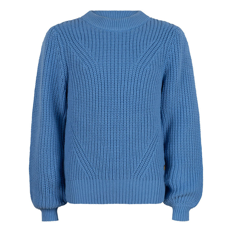 Meisjes Knitwear Ls Shoulder Fancy van Indian Blue Jeans in de kleur Ultra Marine in maat 176.