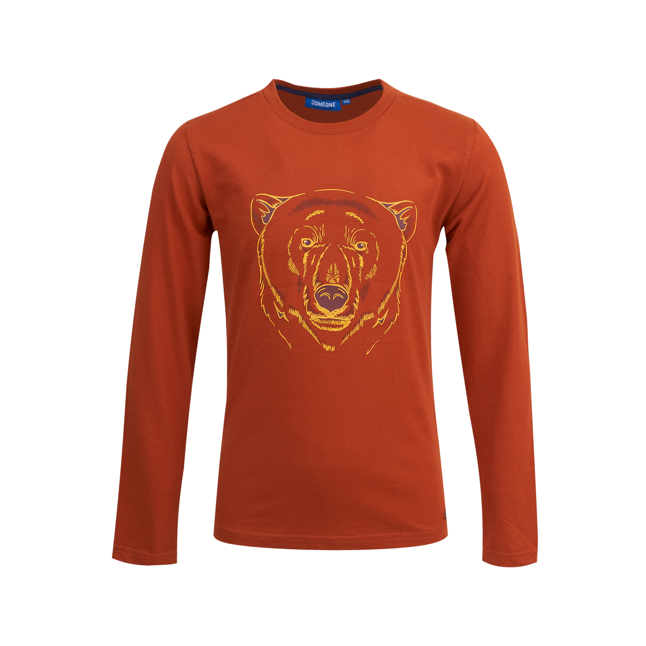 Someone T-Shirt Long Sleeves Someone Light Rust