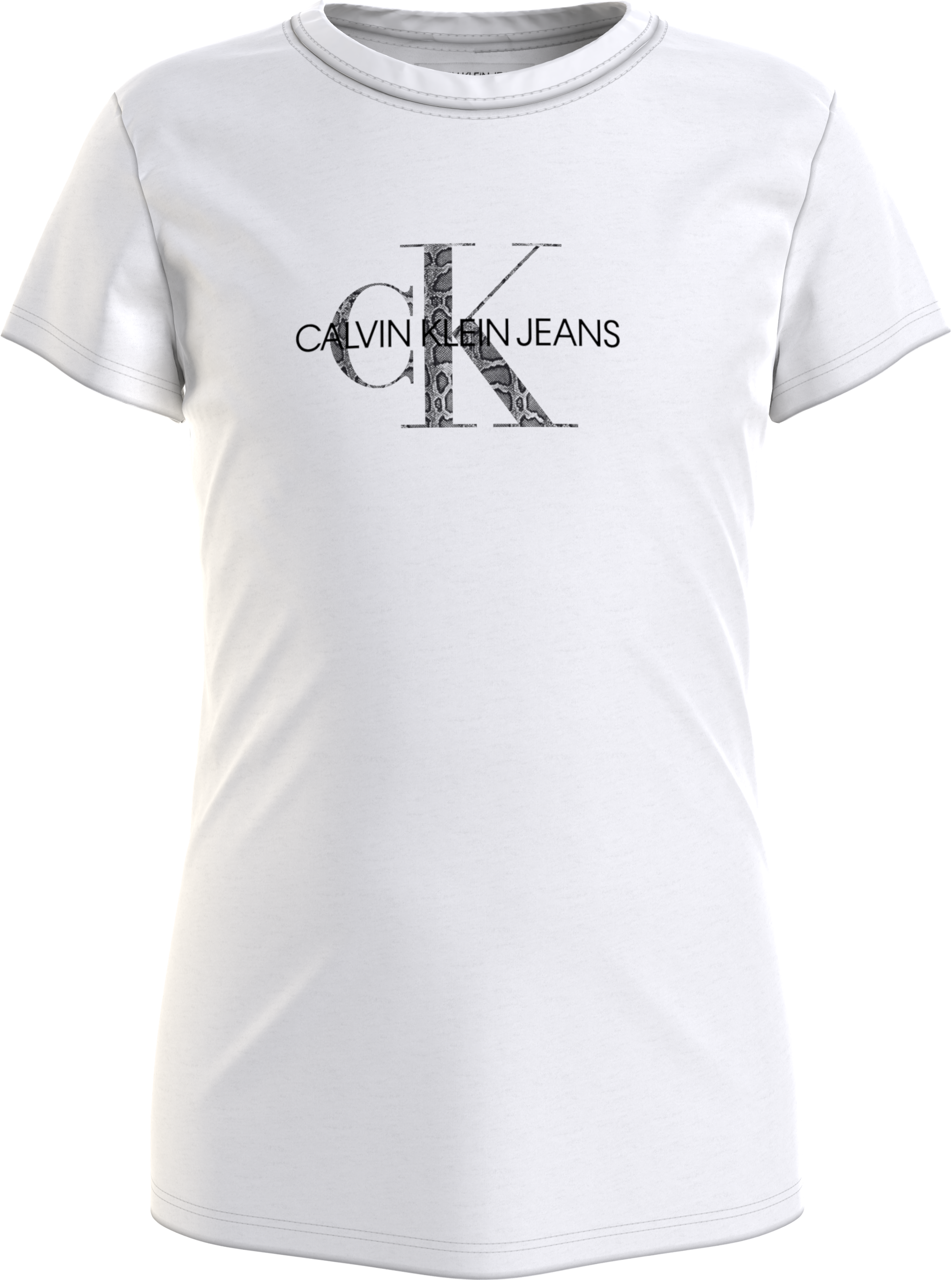 Calvin Klein T-shirt S/S REPTILE SKIN MONOGRAM YAF