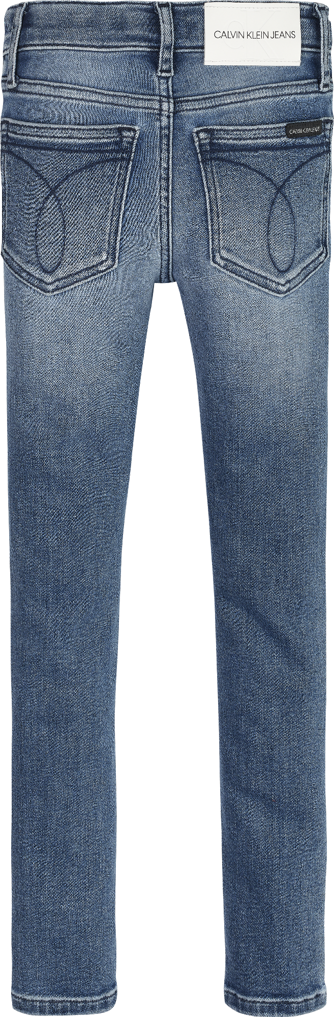 Calvin Klein Denim Pants Super Skinny Mr Inf Blue Str