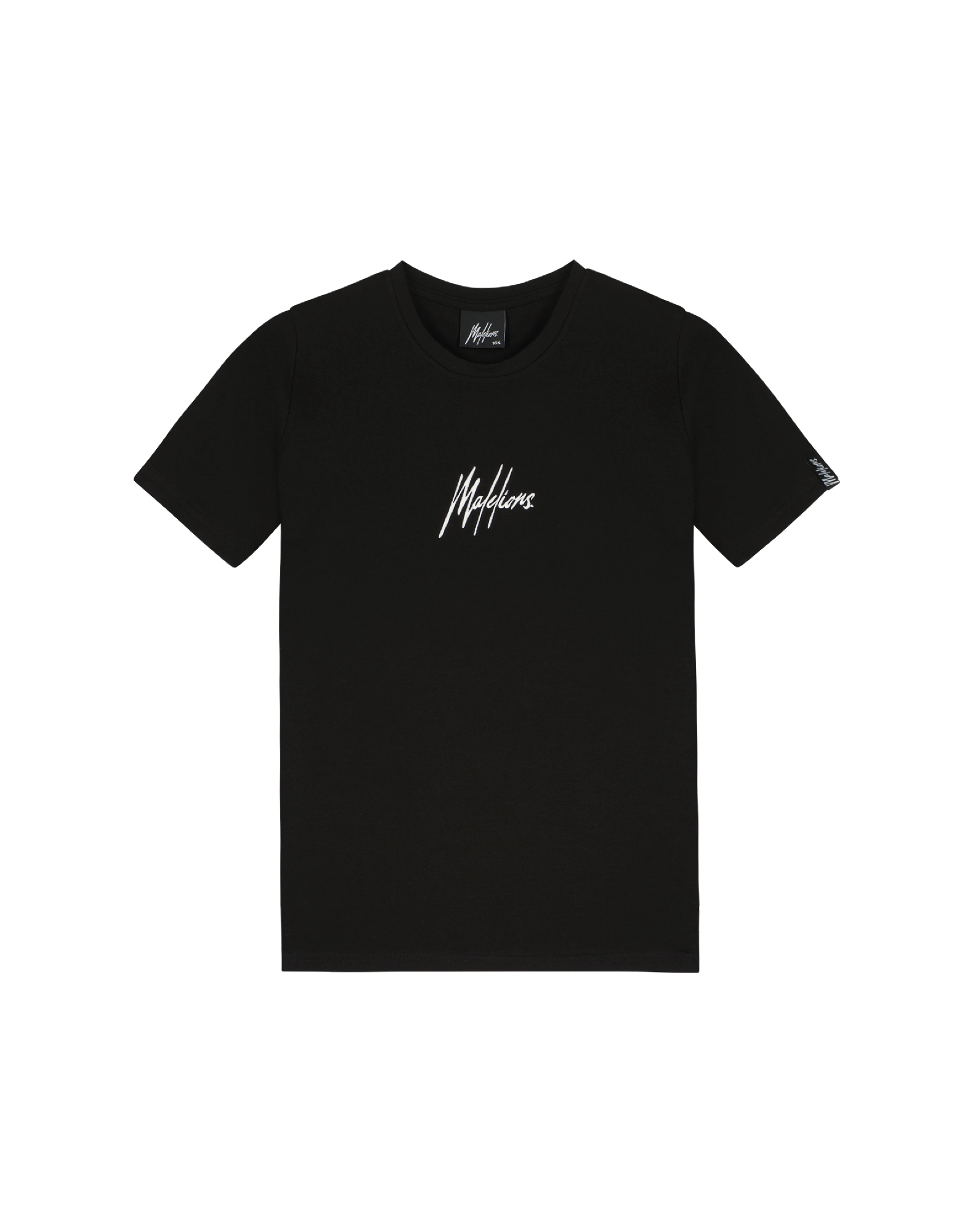 Malelions Junior Essentials T-Shirt Black/White