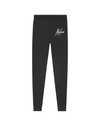 Jongens Junior Essentials Trackpants Black/White van Malelions in de kleur Black/White in maat 176.
