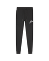 Jongens Junior Essentials Trackpants Black/White van Malelions in de kleur Black/White in maat 176.