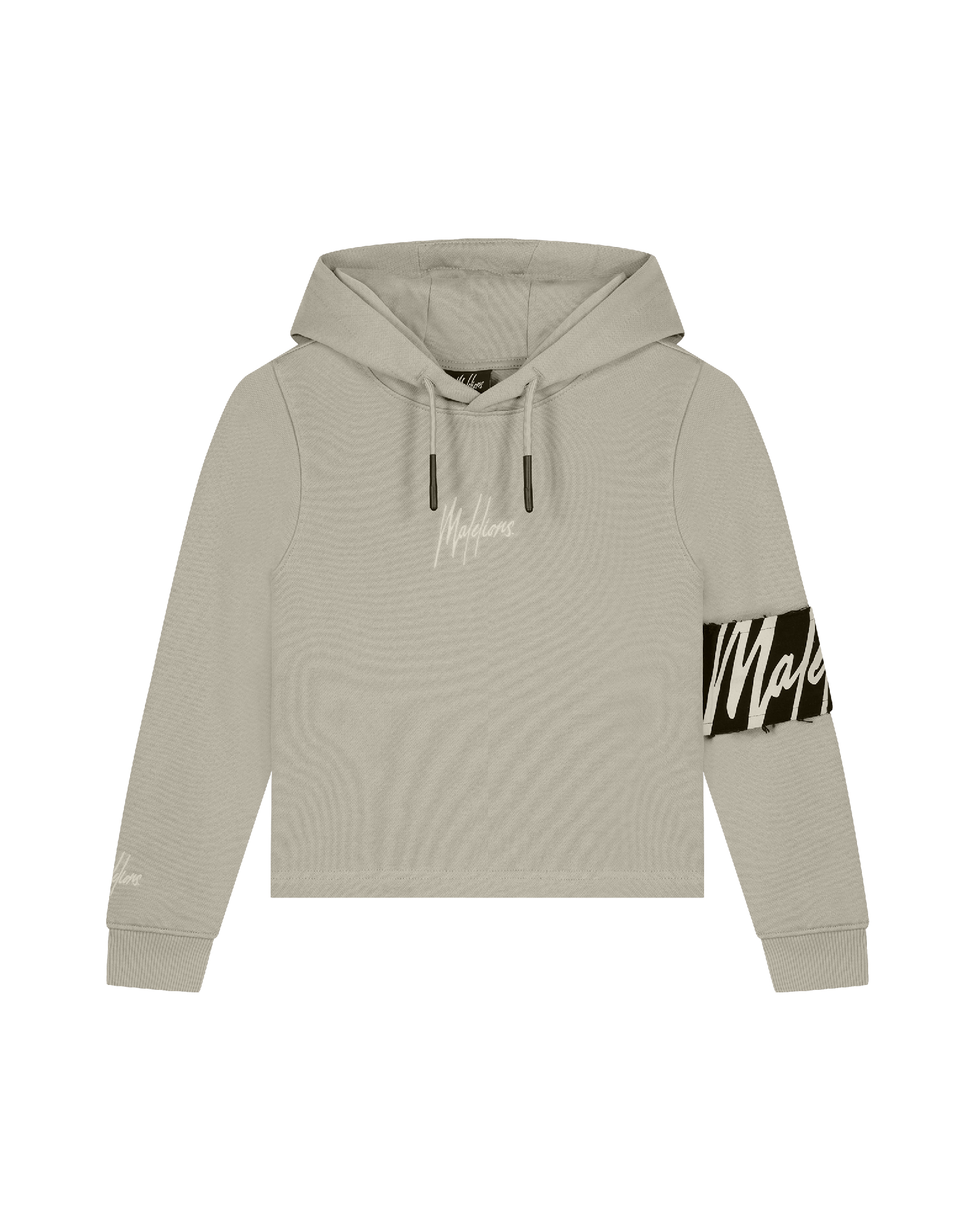 Malelions Junior Girls Captain Crop Taupe/Beige