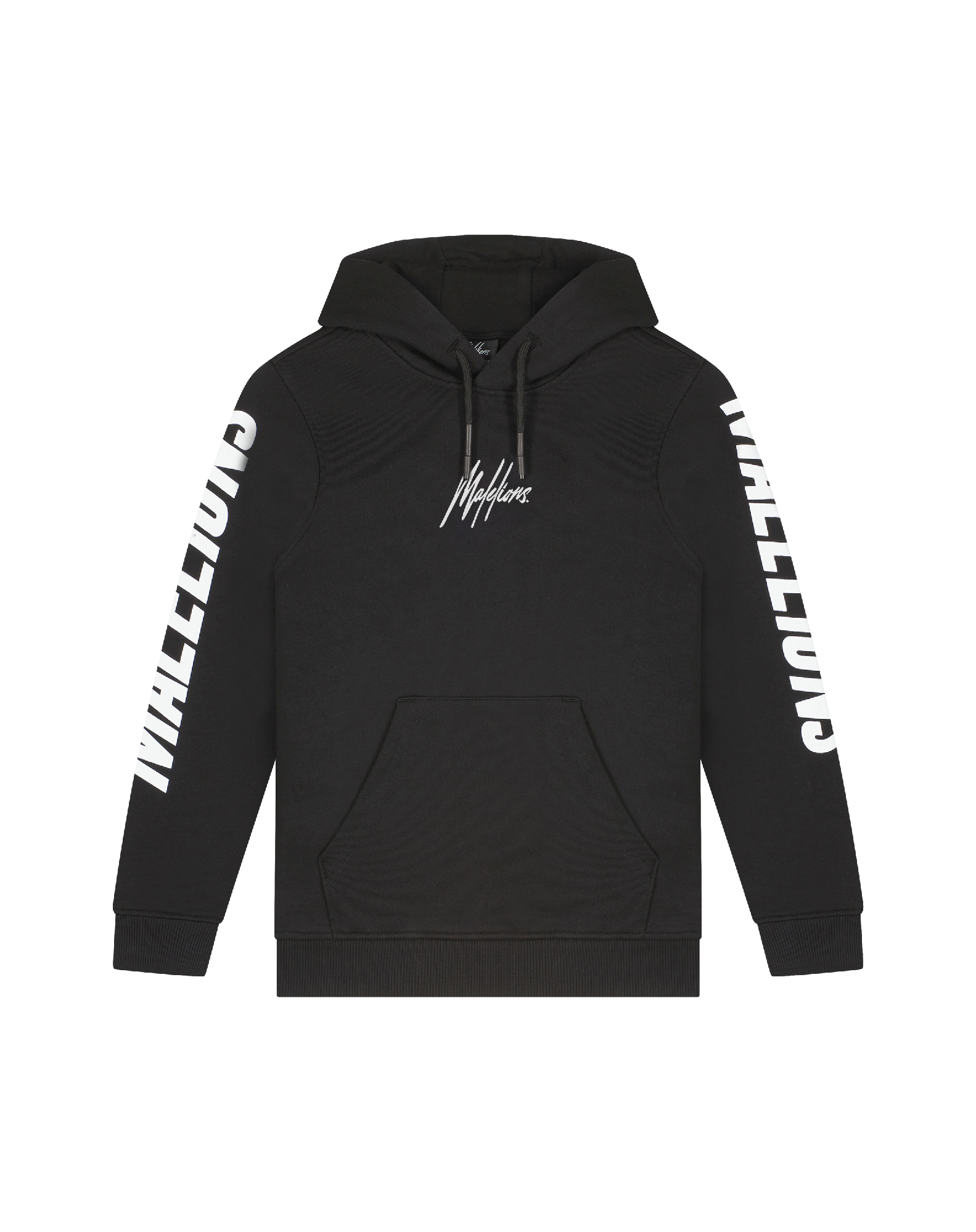 Malelions Junior Lective Hoodie Black/White
