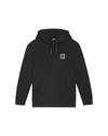 Jongens Junior Patch Hoodie Black van Malelions in de kleur Black in maat 176.