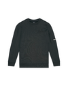 Jongens Junior Pocket Crewneck Antra van Malelions in de kleur Antra in maat 176.