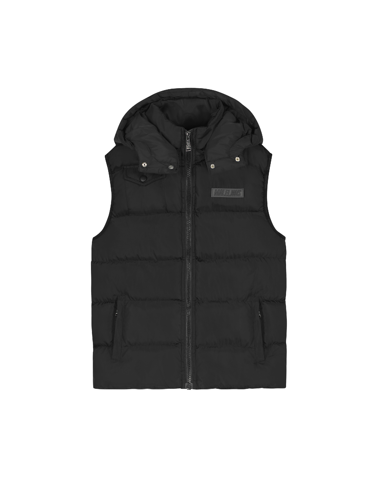 Malelions Junior Pocket Bodywarmer Black