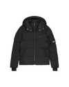 Jongens Junior Patch Puffer Black van Malelions in de kleur Black in maat 176.