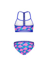 Just Beach Girls tropic aztec bikini with sporty elastic details