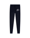 Jongens Junior Sport Pre-Match Trackpants Navy/White van Malelions in de kleur Navy/White in maat 176.