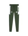 Jongens Junior Sport Coach Trackpants Army/White van  in de kleur Army/White in maat 176.