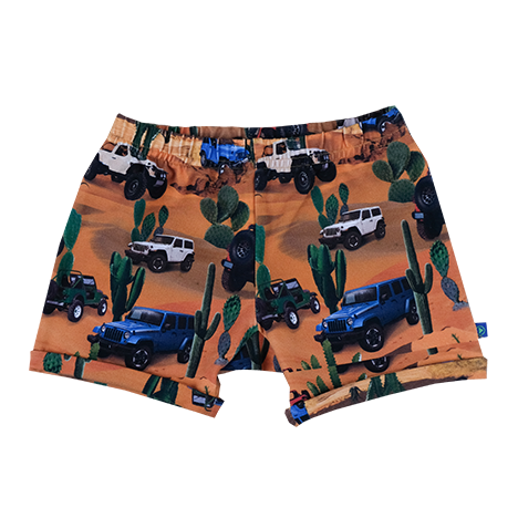 Baby Jongens Sweatshort deser van Someone in de kleur ORANGE in maat 86.