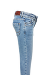 Meisjes Julita G Pinnow Wash van LTB in de kleur Denim in maat 176.