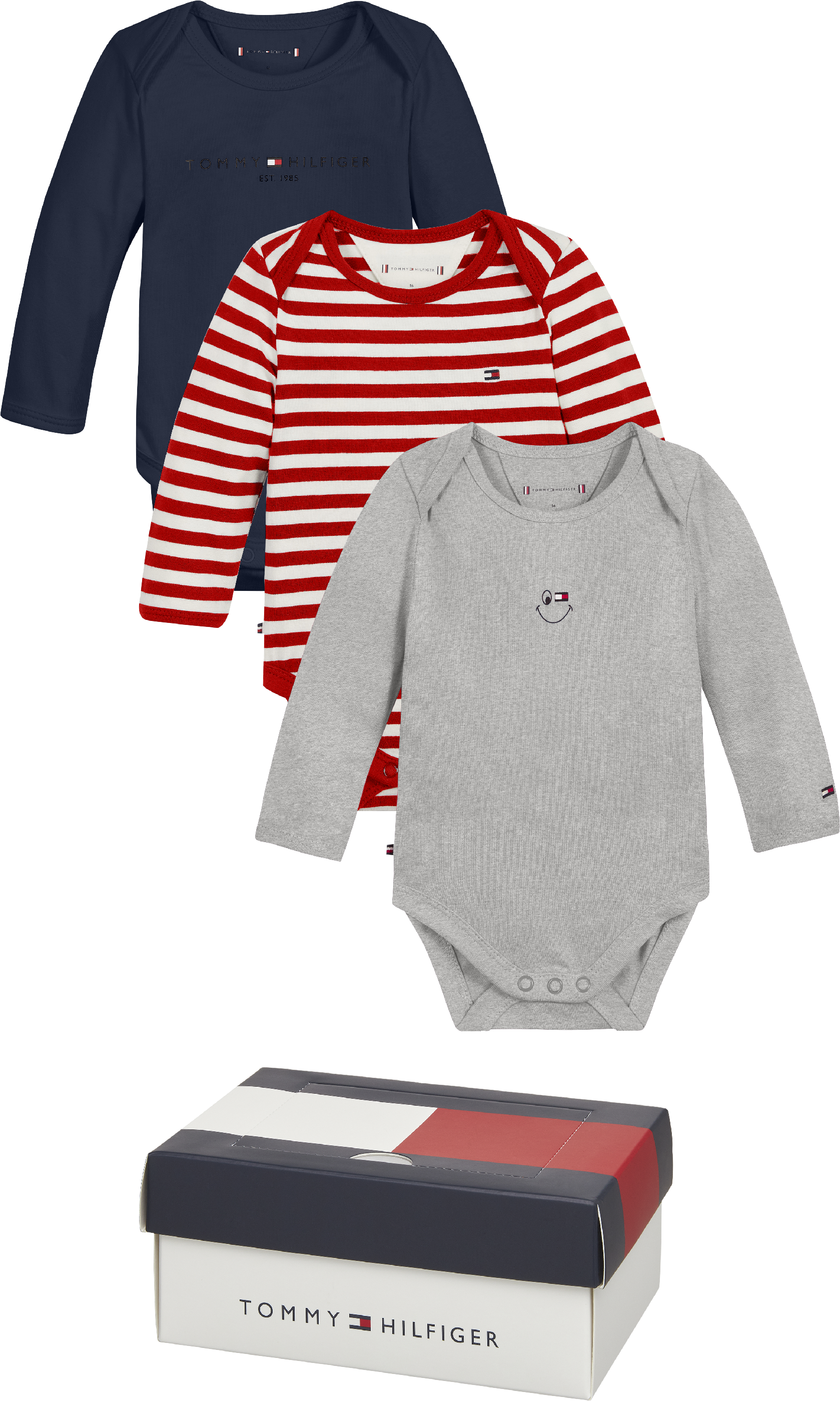 Tommy Hilfiger Baby Body 3 Pack Giftbox