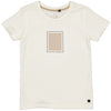 Jongens Shortsleeve LEDGAR van Levv in de kleur Off White in maat 128.