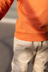 Jongens Sweater LELMAR van Levv in de kleur Orange Red in maat 128.