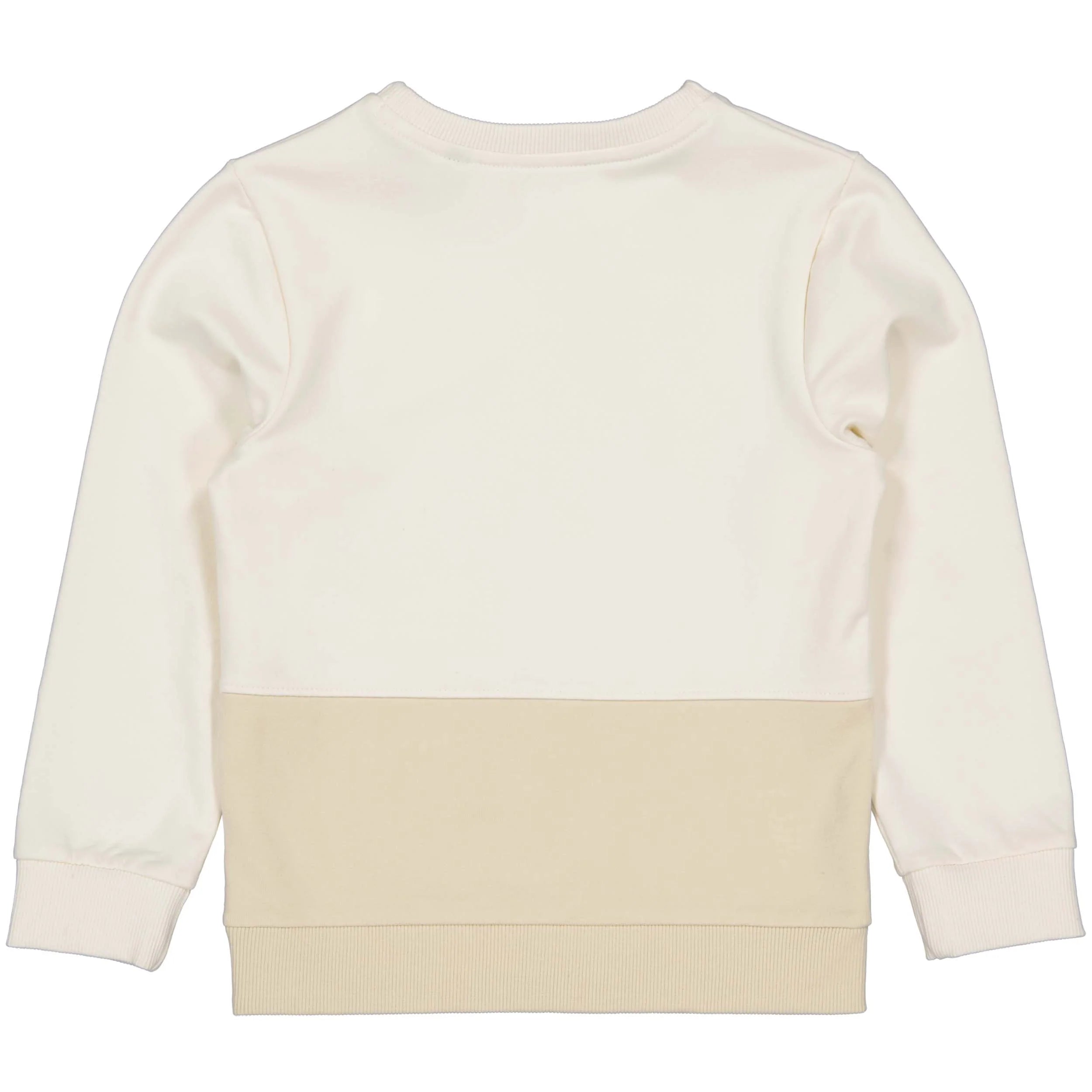 Jongens Sweater LELROY van Levv in de kleur Off White in maat 128.