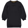 Meisjes Dress BABSW221 van Little Levv in de kleur Grey Metal in maat 128.