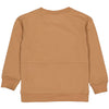 Jongens Sweater BEERW221 van Little Levv in de kleur Camel in maat 128.