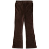 Meisjes Flairpants BILLYW222 van Little Levv in de kleur Brown Dark in maat 128.