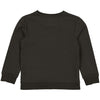Jongens Sweater BINKW222 van Little Levv in de kleur Black Ink in maat 128.