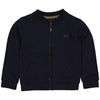 Jongens Bomber BORISW221 van Little Levv in de kleur Blue Dark in maat 128.