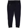 Jongens Pants BOWIW221 van Little Levv in de kleur Blue Dark in maat 128.