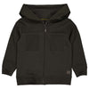 Jongens Cardigan BRAMW222 van Little Levv in de kleur Black Ink in maat 128.