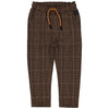 Jongens Pants BRUCEW221 van  in de kleur Camel Check in maat 128.