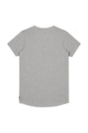 Jongens Shortsleev van Levv in de kleur Grey Melee in maat 176.