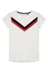 Meisjes Shortsleev van Levv in de kleur White in maat 176.