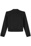Meisjes Biker Jckt van Levv in de kleur Black in maat 176.