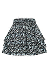 Meisjes Skirt van Levv in de kleur French Blue Abstract in maat 176.