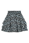 Meisjes Skirt van Levv in de kleur French Blue Abstract in maat 176.