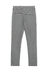 Meisjes Pants van Levv in de kleur Black White Bb Check in maat 176.