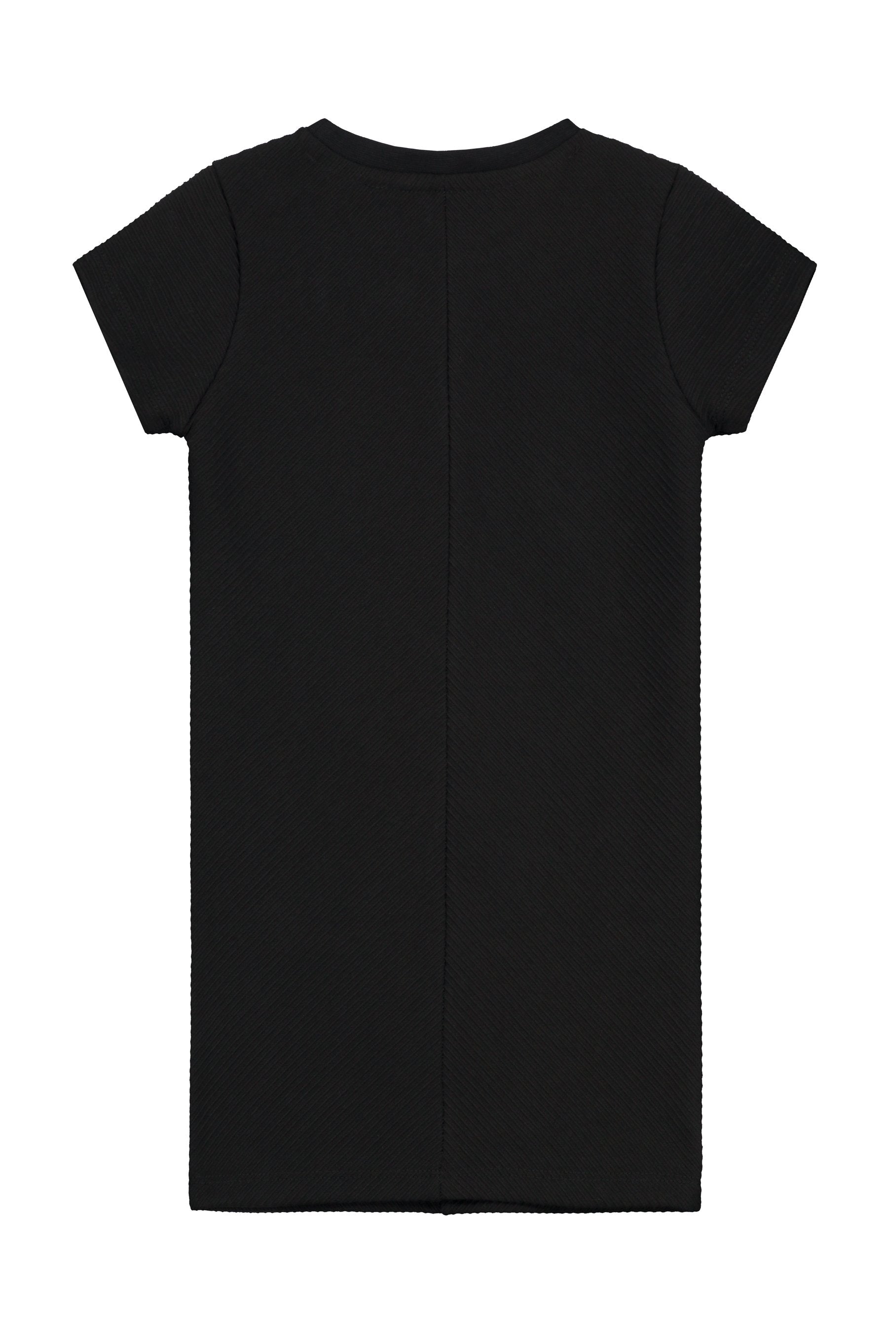 Meisjes Dress van Little Levv in de kleur Black in maat 116.