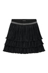 Meisjes Skirt van Little Levv in de kleur Black in maat 116.