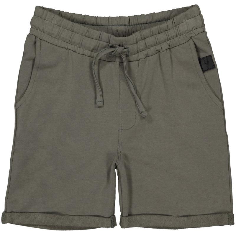 Jongens Sweatshorts LEWOUD van Levv in de kleur Green Basil in maat 128.