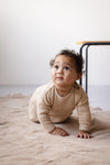 Meisjes Dress FAB van Levv Newborn in de kleur Vanilla in maat 68.